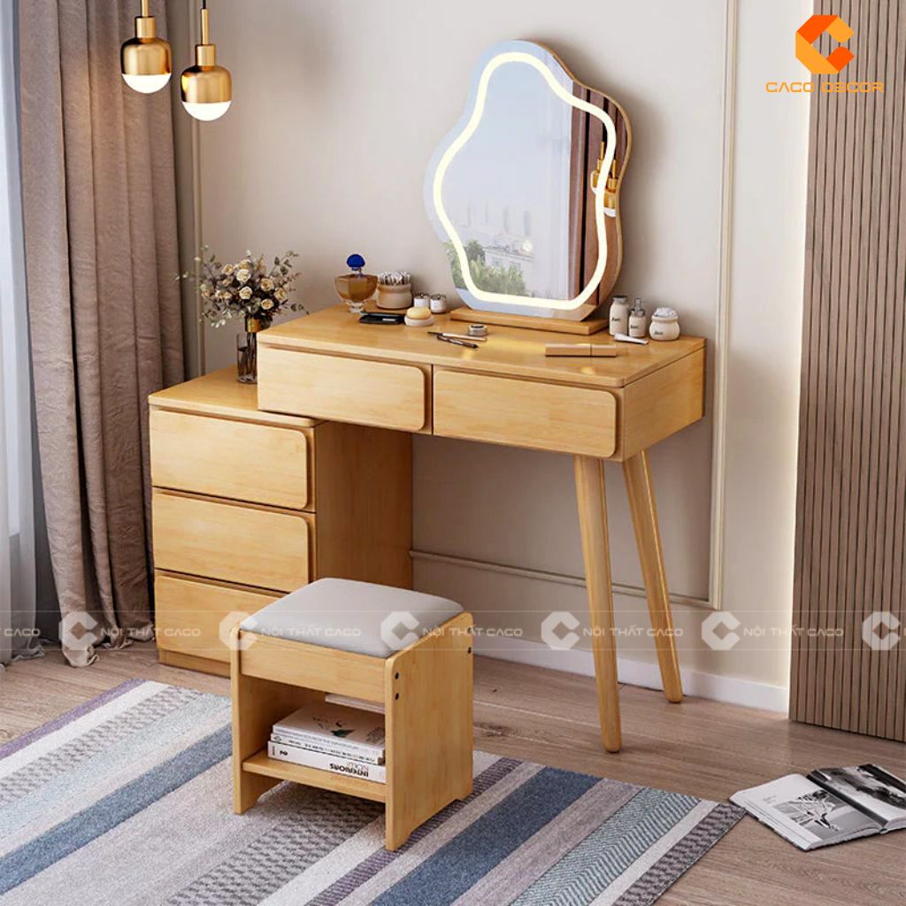 Mẫu Bàn Trang Điểm Gỗ Tự Nhiên Bền Đẹp Giá Tốt Nhất Hiện Nay 1